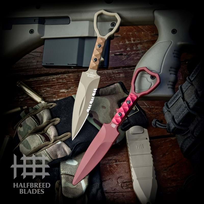 CCK-01 Gen-2 Compact Clearance Knife & Trainer Bundle | Halfbreed Blades | H2HFW