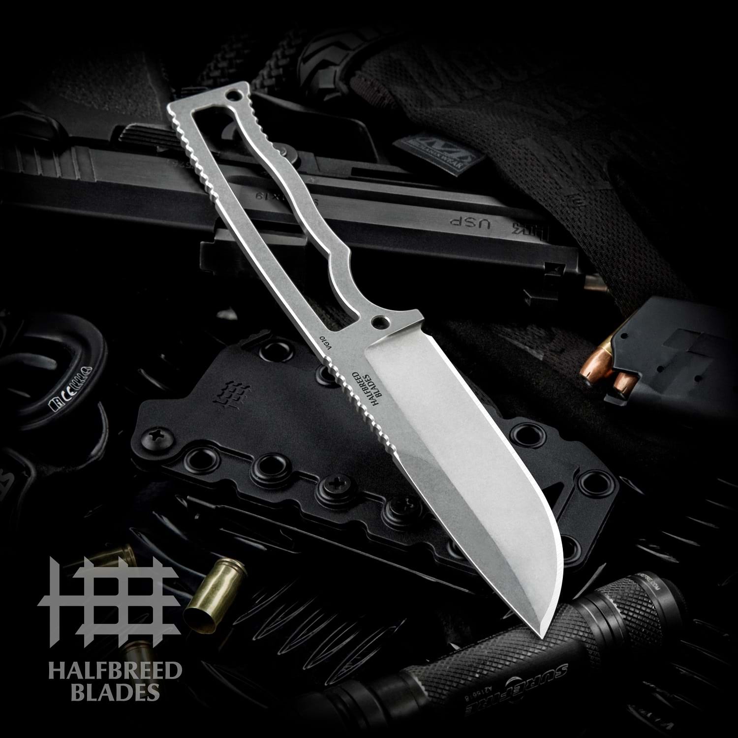 CFK01 Compact Field Knife Melbourne Halfbreed Blades