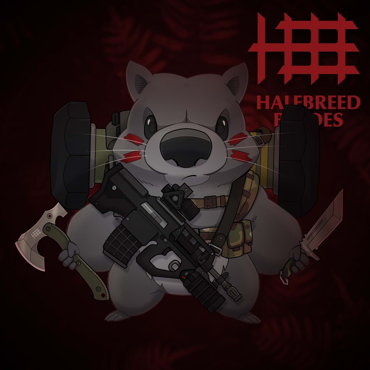 Wombat Cod Combat Wombat Morale Patch 2022 | Melbourne | Halfbreed Blades