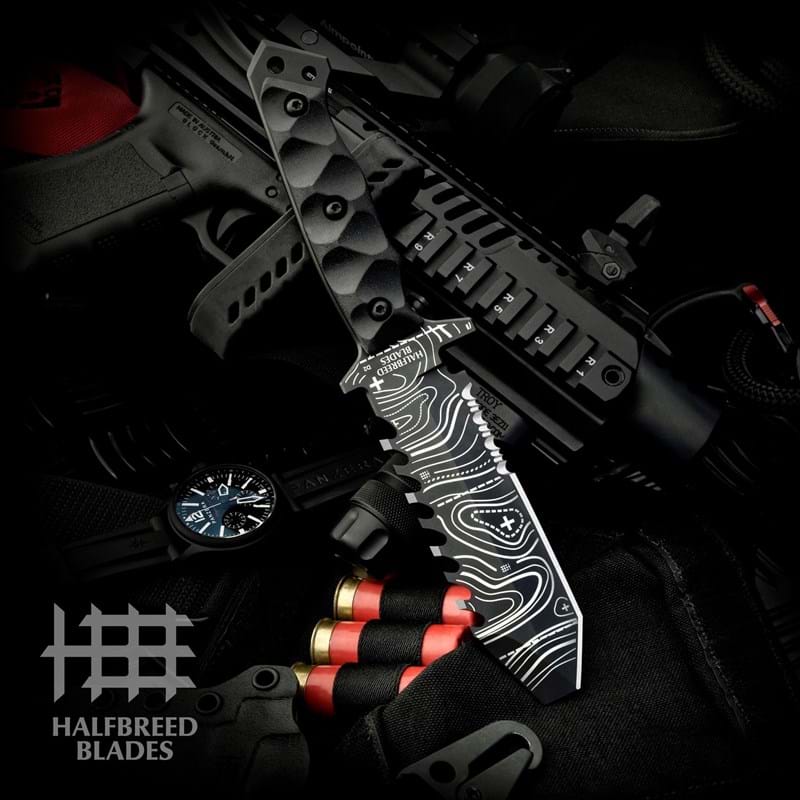 ERK-01 TOPO Emergency Rescue Knife | Halfbreed Blades