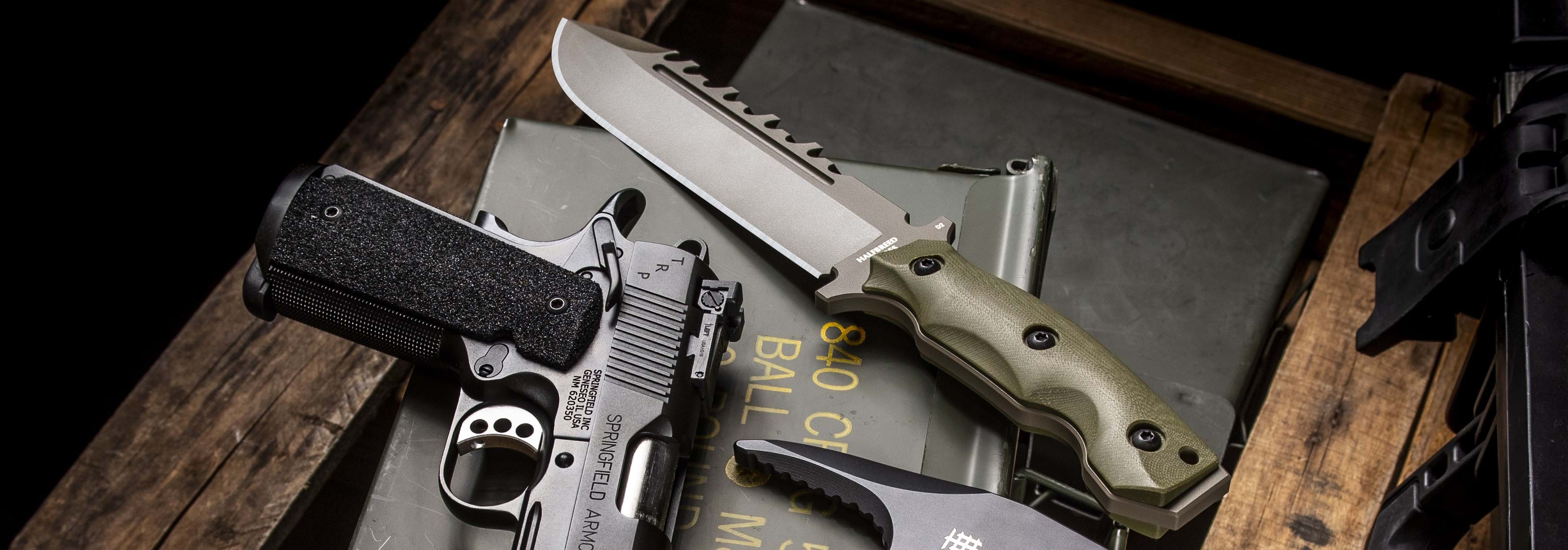 Halfbreed Blades | Fixed Blade Knives | Folding Knives | Hand Tools   Unwavering Quality | Intelligent Design | Unyielding Toughness