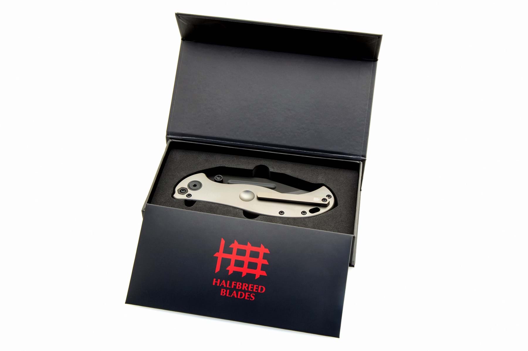 LBF01 Large Bush Folder Knife Melbourne Halfbreed Blades