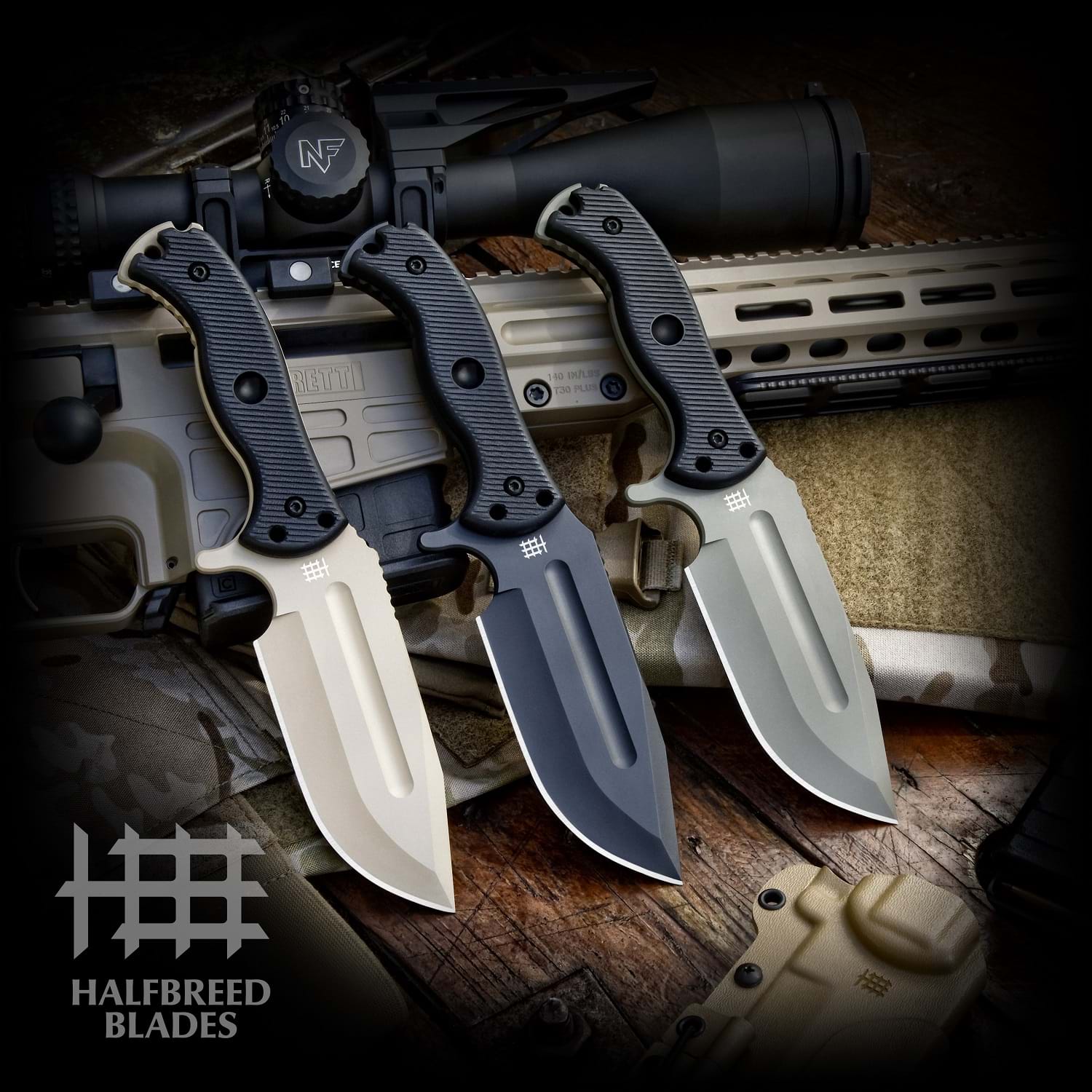 LBK-01 Gen-2 K340 | Halfbreed Blades