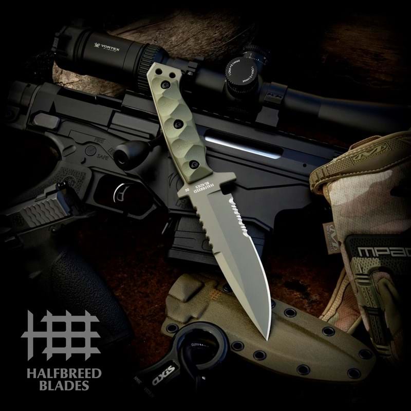 MIK-03 Gen-2 Medium Infantry Knife | Halfbreed Blades 