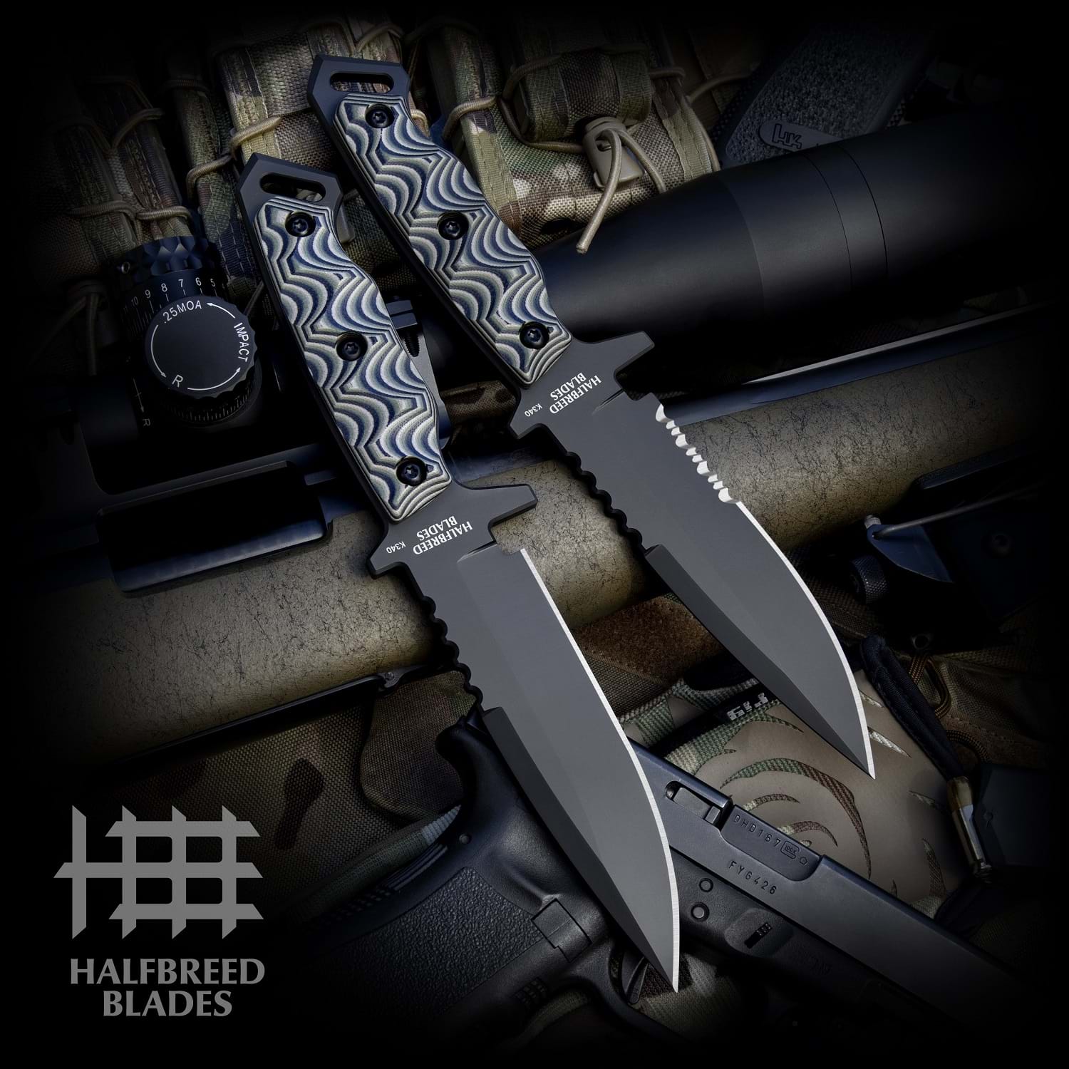 MIK-03P & PS Gen-2 K340 | Halfbreed Blades