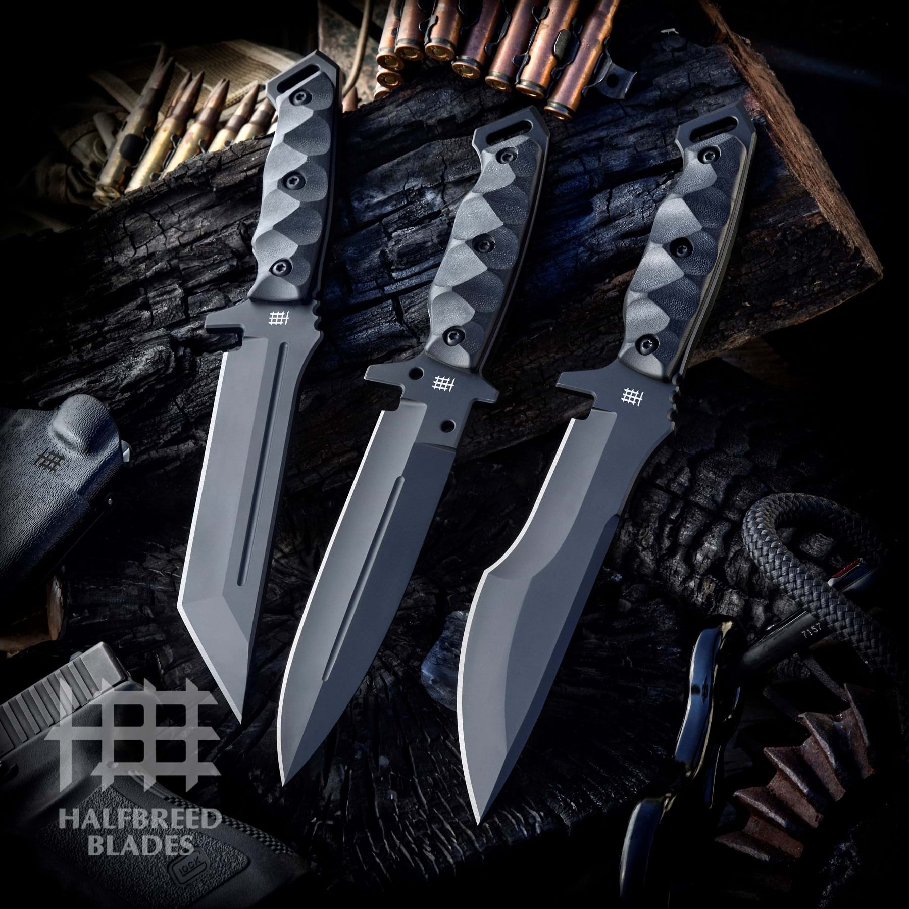 Fixed Blade Knives | Halfbreed Blades